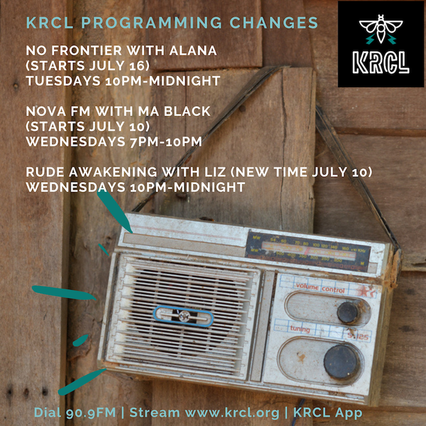 Programming Changes at KRCL